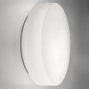 Drum parete/soffitto ø.300x100mm. sensor 11,5w led 3000k-ip44-bas.neutra,vtr.b.co