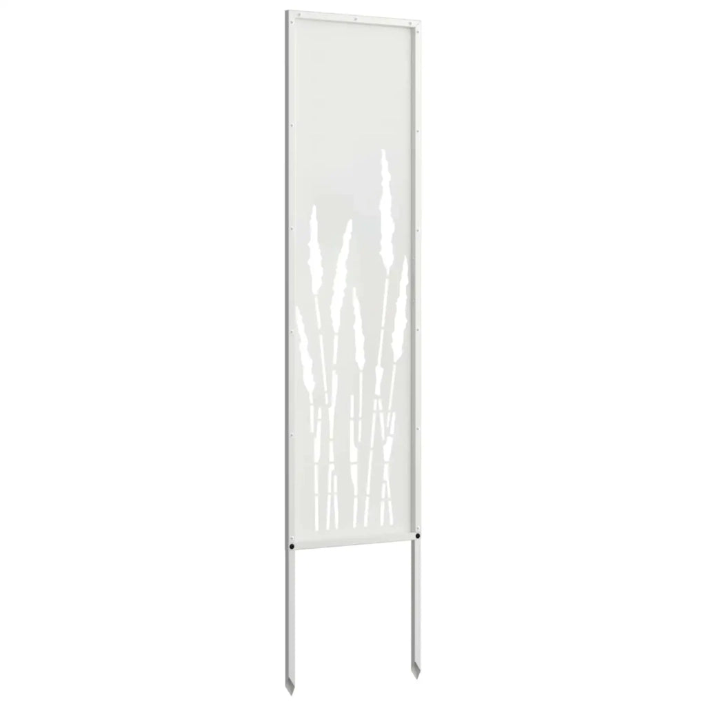 Schermo per privacy in giardino Traforo Bianco 32 x 140 cm 876239