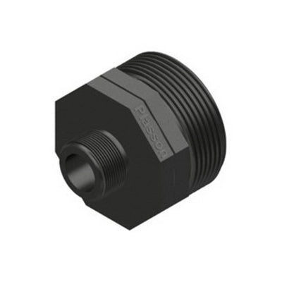 NIPPLE RIDOTTO FILETTATO- 3/4 x 1/2- PLASS- pezzi 1