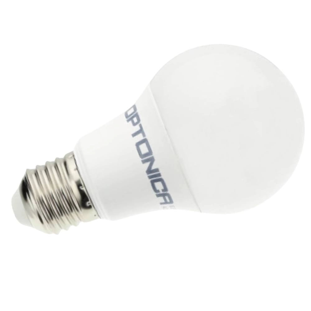 Optonica lampadina led e27 a60 14 watt 1380 lumen classe energetica f *** temperatura colore lampada 6000k bianco fre...