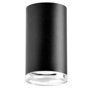 Faretto da soffitto nero GU10 IP44 Turyn Polux 324696