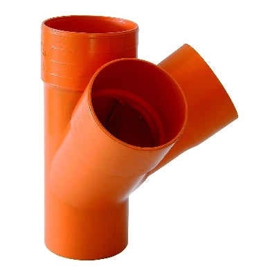 DERIVAZIONE A SCAGNO ARANCIO- Diam. 125- ESCLU- pezzi 1