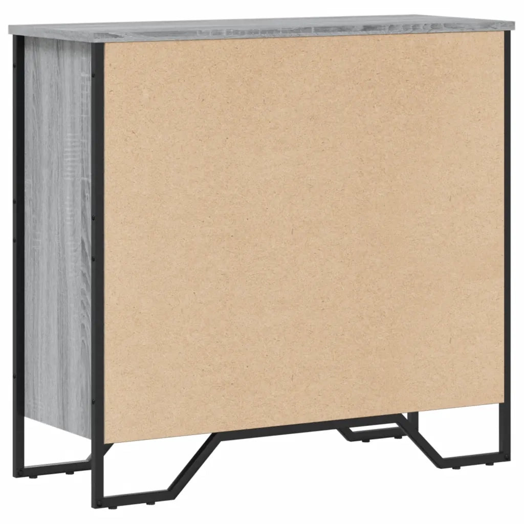 Libreria Grigio Sonoma 80x31x74,5 cm in Legno Multistrato 848622