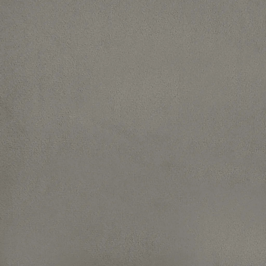 Giroletto senza Materasso Grigio Chiaro 140x190 cm Velluto 347318