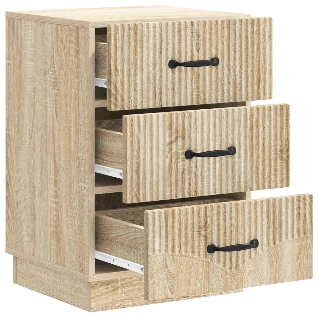 Armadio da Notte con cassetto Rovere Sonoma 43 x 41 x 63,5 cm 895247