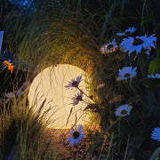 Lampada da giardino a sfera 40cm bianca E27 IP44 Eko-Light