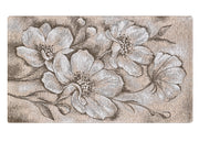 Tappeto Salotto Velour Antiscivolo Disegno Asturia By Suardi - 175x240 - Tortora