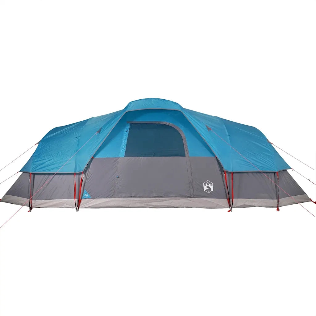 Tenda Familiare a Cupola per 11 Persone-Tenda da campeggio Blu Impermeabile