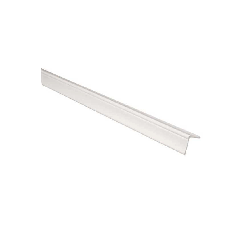 Paraspigolo in plastica 3 metri modello ornamentale : Colore - Noce