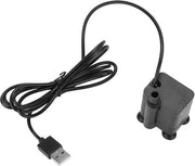 Mini Pomp Doppia Aspirazione per Acquario Subacqueo Fontana per Piscina Pomp per Tanche Acquario - Pomp per Acquario con 1 W USB.