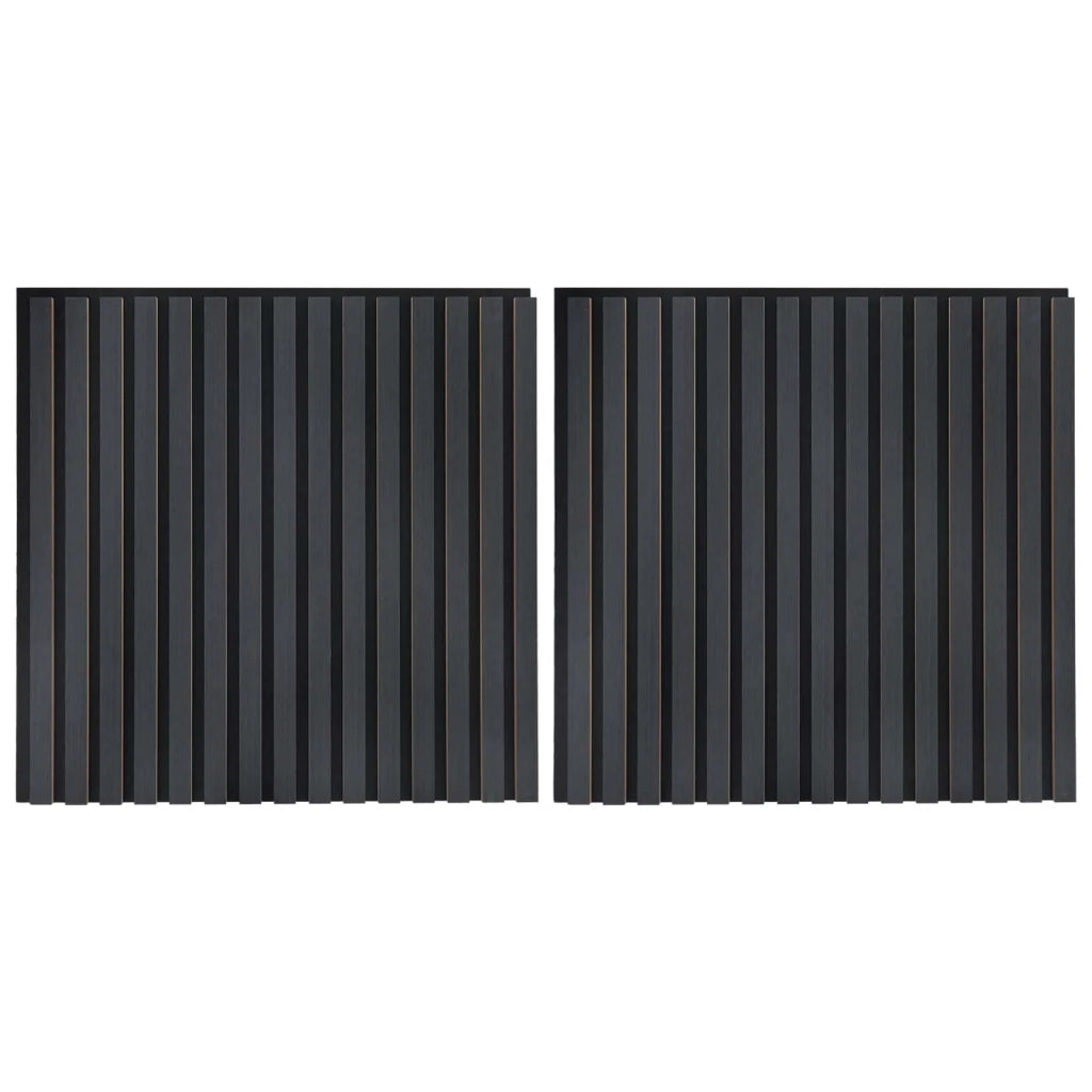 Pannelli da parete 2 pcs Antracite 60,5 x 60 cm 42046450
