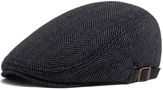 Cappello da Pittore Uomo Inverno e Autunno Berretto Retro Medie e Anziani Cappello a Punta di Anatra