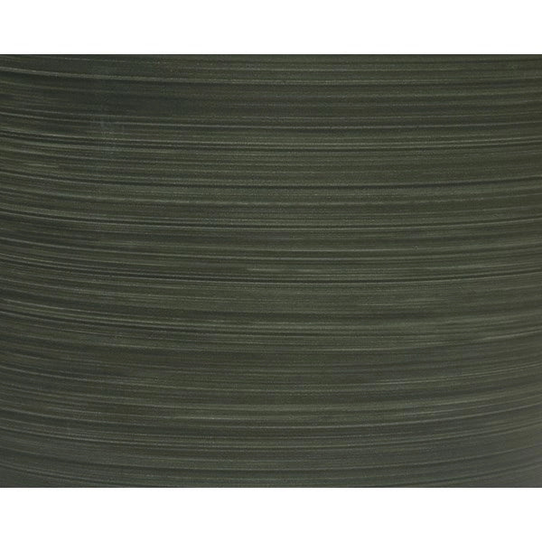 VASO CONICO D.33XH30CM IN PLASTICA TORTORA / VERDE