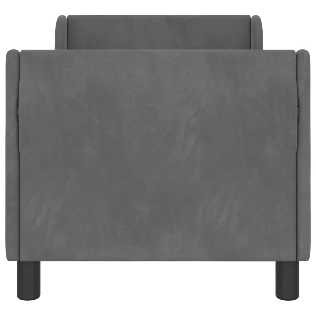 Struttura letto per bambini con testata Grigio scuro 42010848