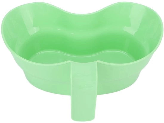 Contenitore per Rifiuti - Fondo Artificiale - Bacino per Emesi - Bacino per Lavaggio della Bocca - Per la Pulizia dei Denti - Adatto per Anziani - Per Pazienti a Letto - Bacino per Rifiuti di Emesi