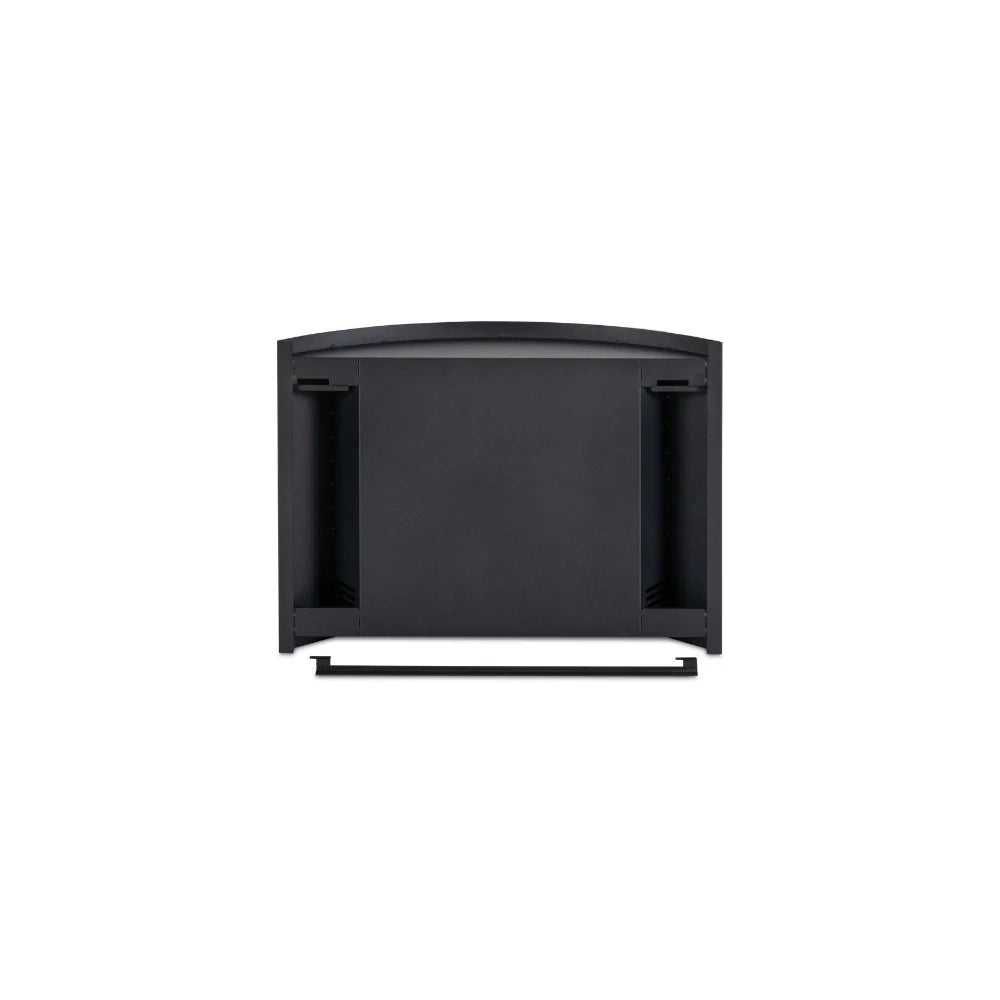 Orb, Biocamino da parete Nero (15.5cm X 63cm H. 45cm) | Duzzle