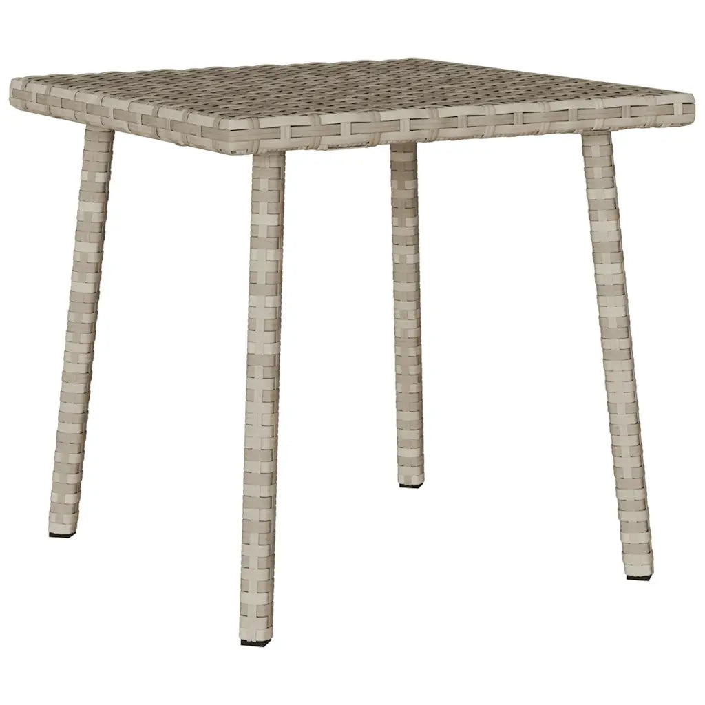 Tavolino da Giardino Rettangolare Grigio Chiaro 40x40x37 cm 4104049