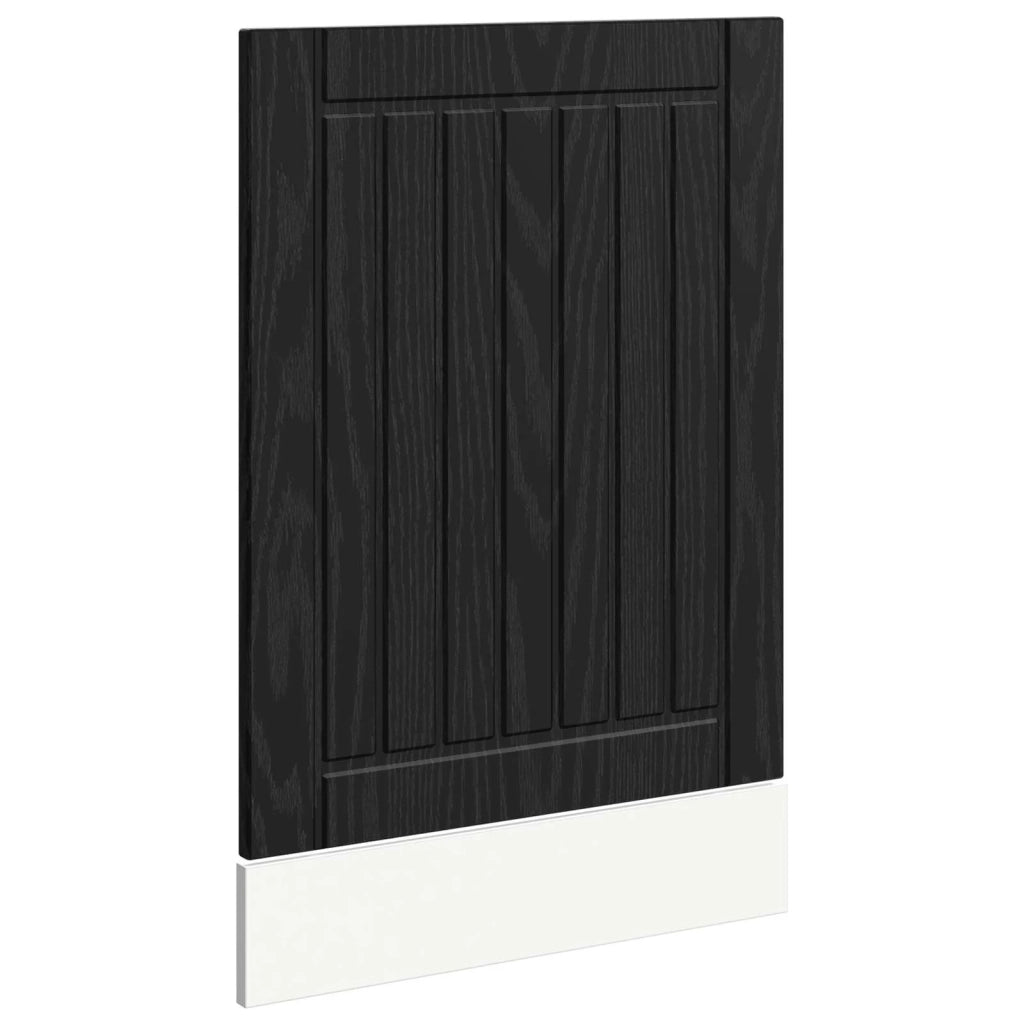 Pannello lavastoviglie LUCCA Rovere Nero 45 x 1,5 x 57 cm