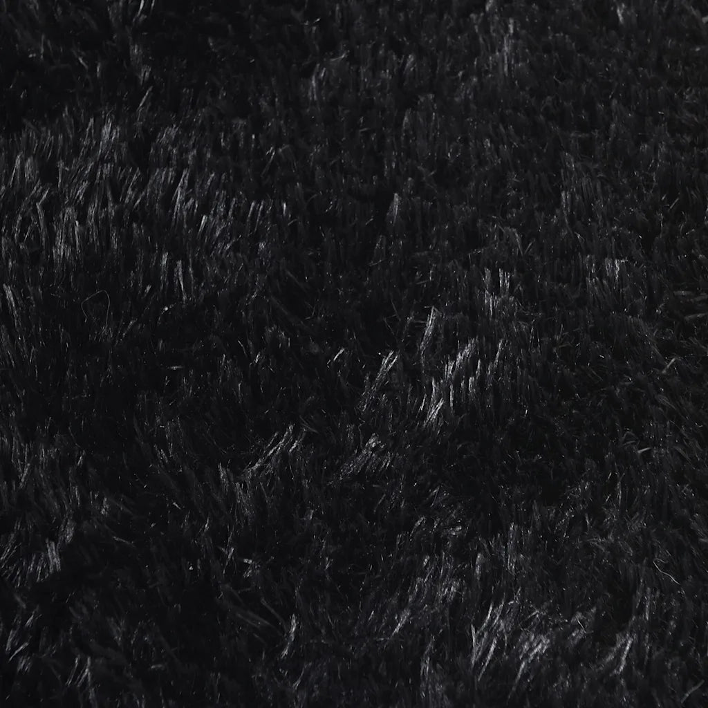 Tappeto del soggiorno | Tappeto Shaggy a Pelo Lungo NAVARRA Nero 160x230 cm poliestere