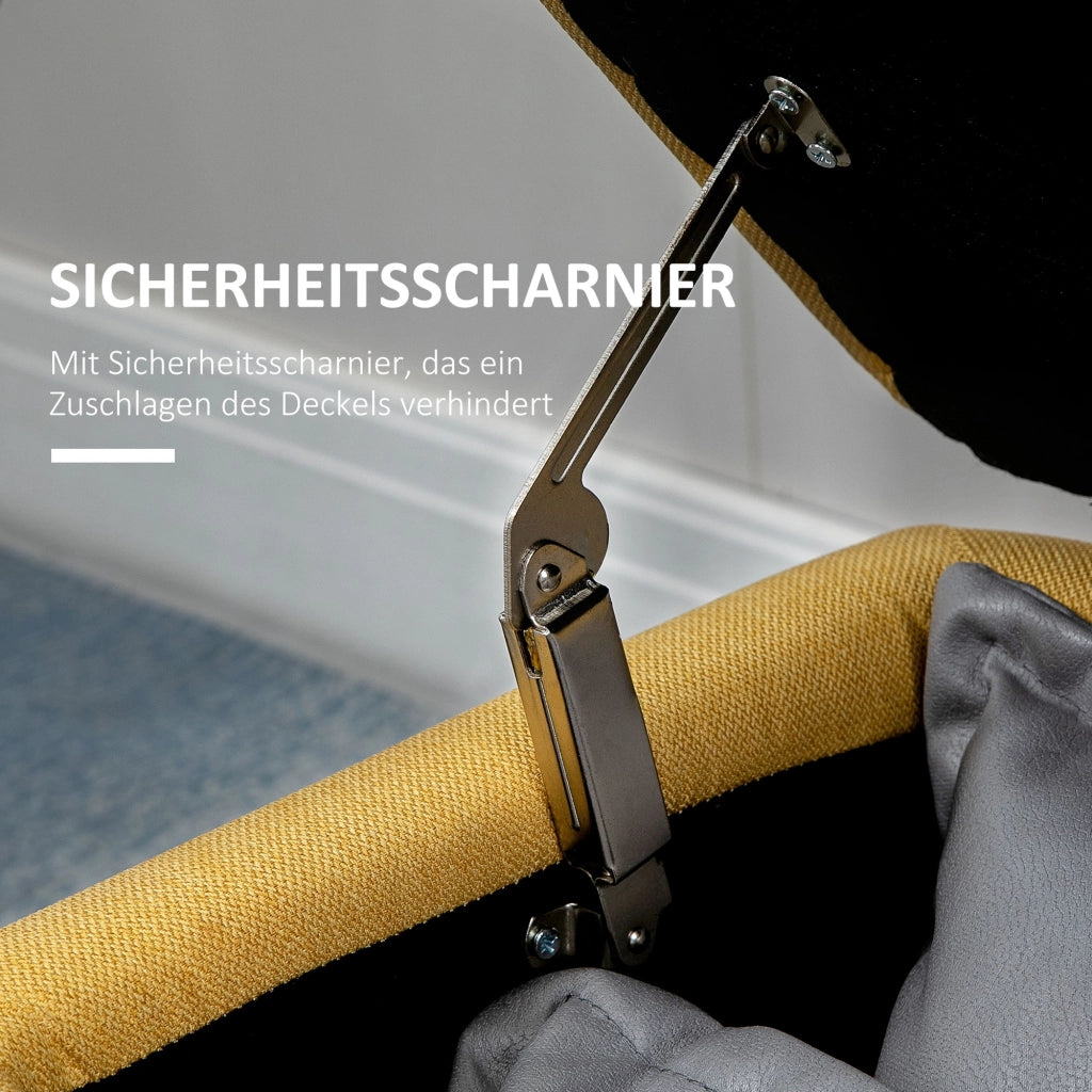 Poltrona ¨C Minimal ¨C Giallo 101x38,5x44,5 cm
