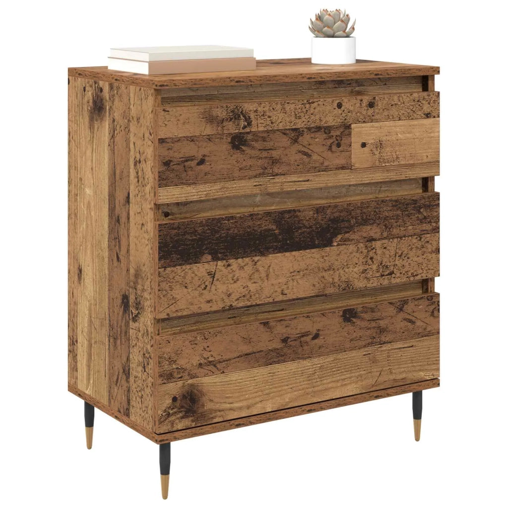 Credenza | Madia | Buffet da pranzo | Armadio da pranzo Legno vecchio 60 x 35 x 70 cm Legno multistrato