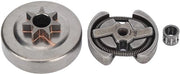 Kit di cuscinetti di collegamento per seghe a catena - 3 pezzi - Ricambi sostitutivi - Per HUSQVARNA 235 E/240136137141142 - Set di cuscinetti di catena - Duraturo e resistente ai abrasivi - Ricambi per seghe a catena