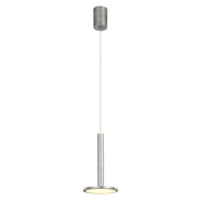 Lampada a sospensione Italux Oliver LED nichel Ø15cm