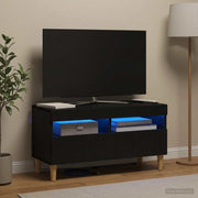 Mobile TV LED Nero Legno ingegnerizzato 896776