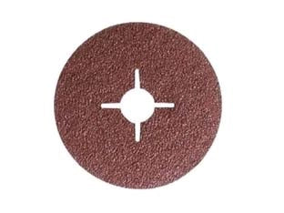 DISCHI ABRASIVI FIBRATI PER FERRO- - ø mm.115 foro 22,23 per ferro grana 24 - 25 pezzi GRINDING