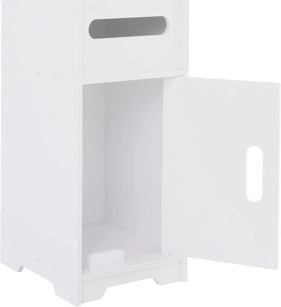 Cassa da bagno - Bianca - PVC - Composito - Libera stante
