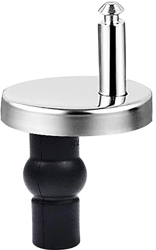 Sedia Idraulica con Supporto per WC in Materiale di Alta Qualità - Supporto per WC con Gomma Sferica - Kit di Montaggio - Duraturo - Facile da Installare - Resistente alla Corrosione