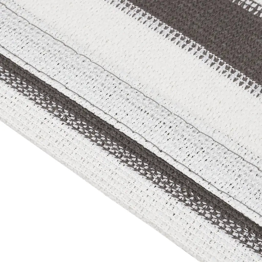 Tappeto da Tenda 300x400 cm Antracite e Bianco 310828