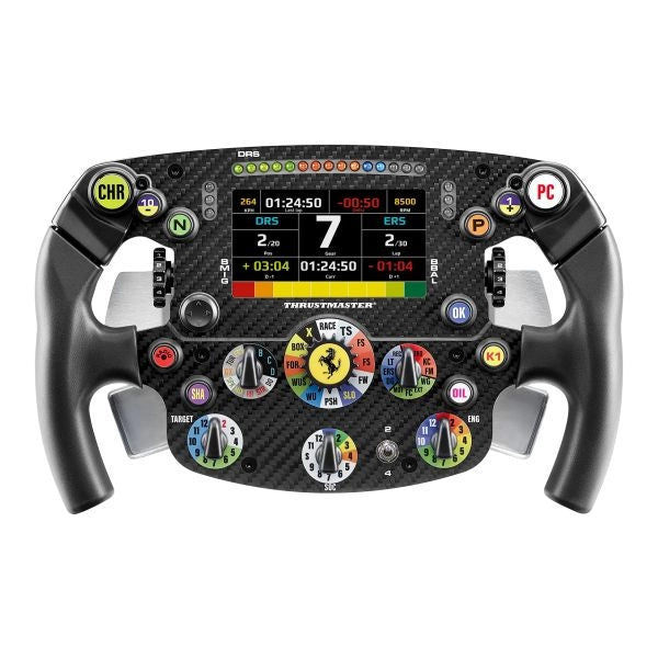 Thrustmaster controllore 4060466 / formula wheel add-on ferrari sf-25 edition nero 10,9 cm (4,3)