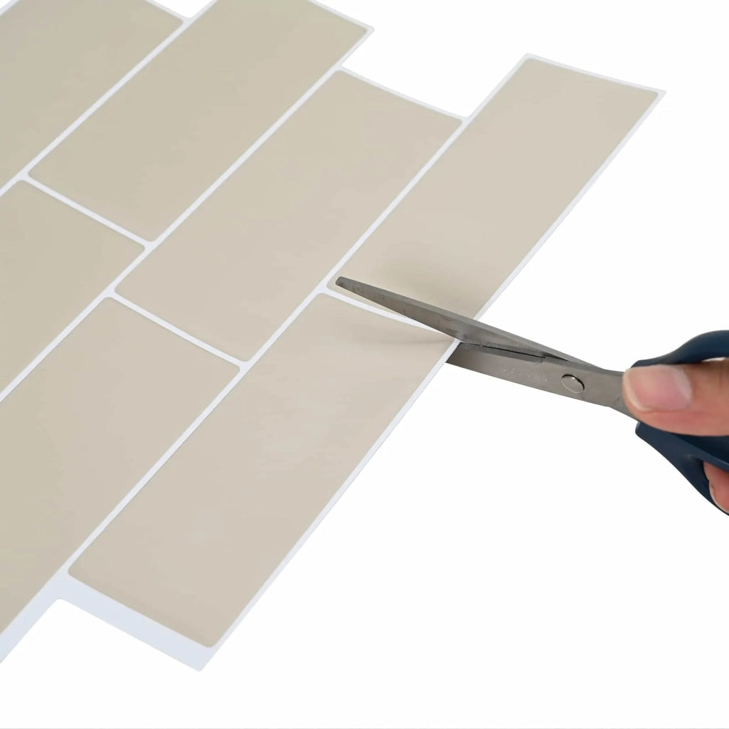 Piastrella subway 20 pcs Beige 29 x 21 cm Poliuretano e PET 42046154