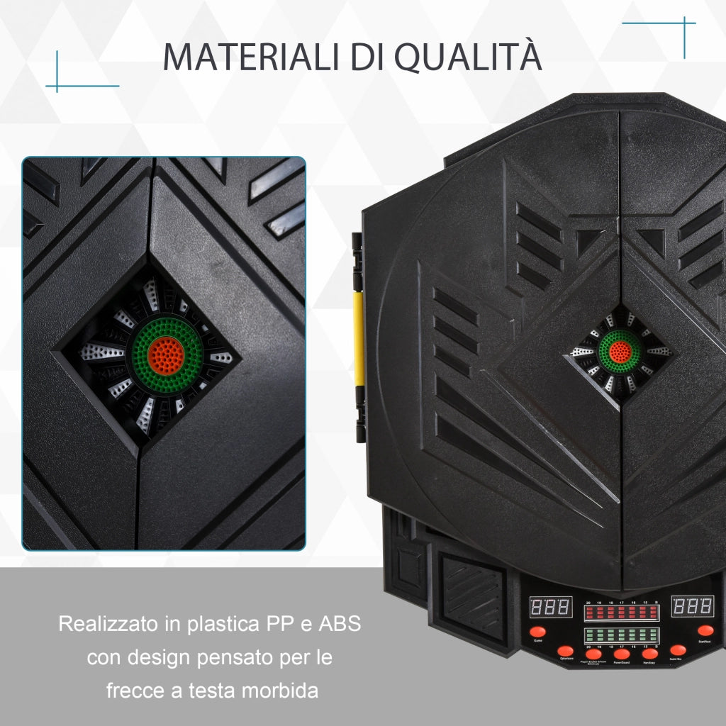 Bersaglio Elettronico Digitale ¨C Minimal ¨C 12 Freccette, 8 Giocatori, 27 Giochi