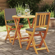 Set bistrot 3 pcs Olio Naturale Legno di Acacia Massello 4105514