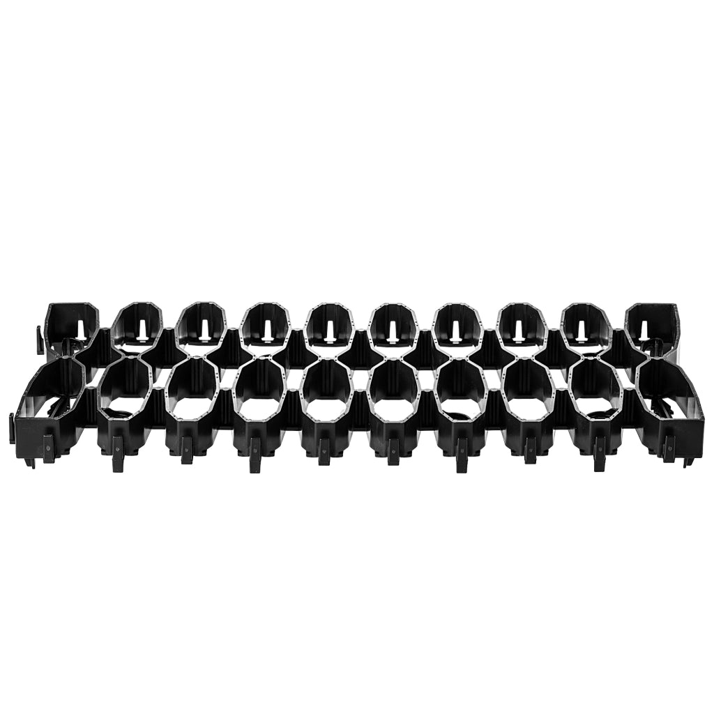 Griglia di protezione per prato KADAX per robot tagliaerba, ideale per superfici curve, 47 cm, set da 4 pezzi