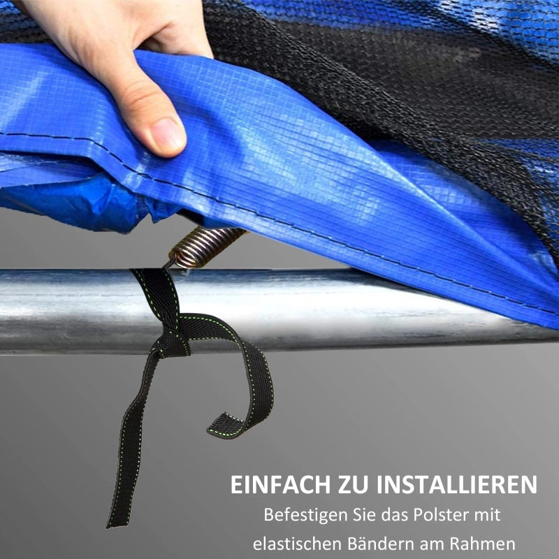 Bordo di protezione per trampolino Ø244 cm in plastica multicolore impermeabile e resistente al sole