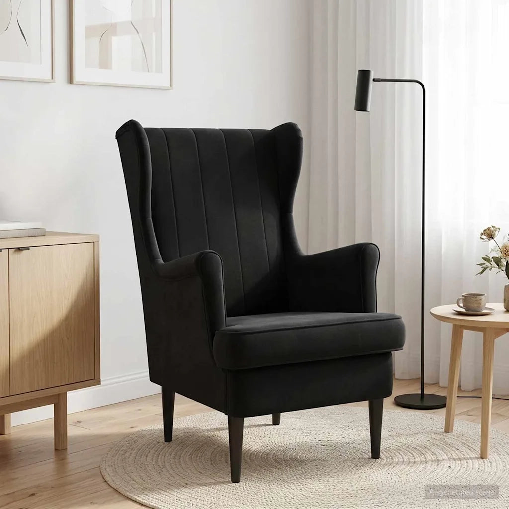 Poltrona Nero Velluto 42029942