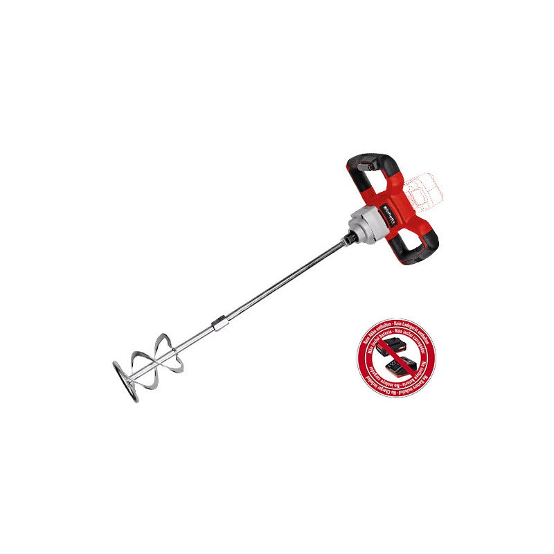 Miscelatore a batteria 18V Einhell TE-MX 18 Li – Per malte e vernici – Solo corpo