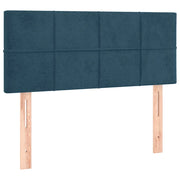 Testiera | Testata Blu Scuro 80x5x78/88 cm in Velluto