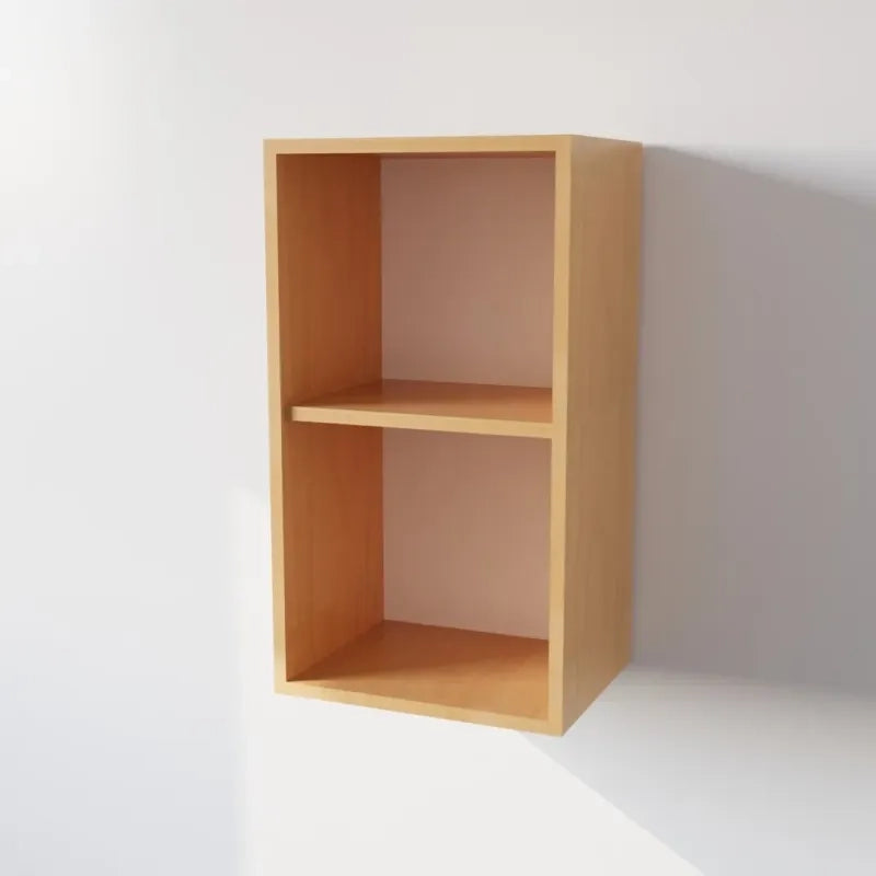 Pensile Cucina  in Legno Nobilitato Faggio  Mobile Alto con 1 Anta, Pensile Componibile Moderno Made in Italy (H72XL60XP33cm)