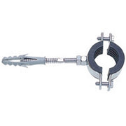 COLLARE PESANTE ZINCATO CON GUARNIZIONE ISOFONICA- Diam. 1 1/4  (mm 38-44)- OTER- pezzi 1