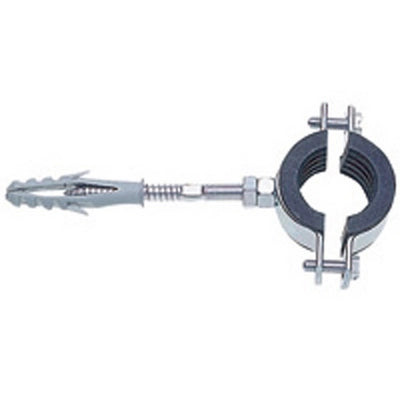 COLLARE PESANTE ZINCATO CON GUARNIZIONE ISOFONICA- Diam. 1 1/4  (mm 38-44)- OTER- pezzi 1
