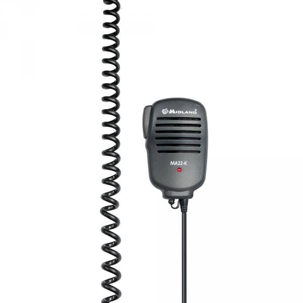 Microfono/auricolare Midland 2 pin MA22-K C844