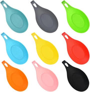 Tappo per cucchiaio - Silicone - Resistente al calore - Cucina - Resti - Cucchiaio da cucina - Spatola per cucchiaio - 9 pezzi