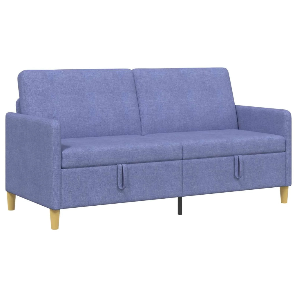 Divano con Storage Blu jeans 172 x 78 x 87 cm Poliestere 42036960