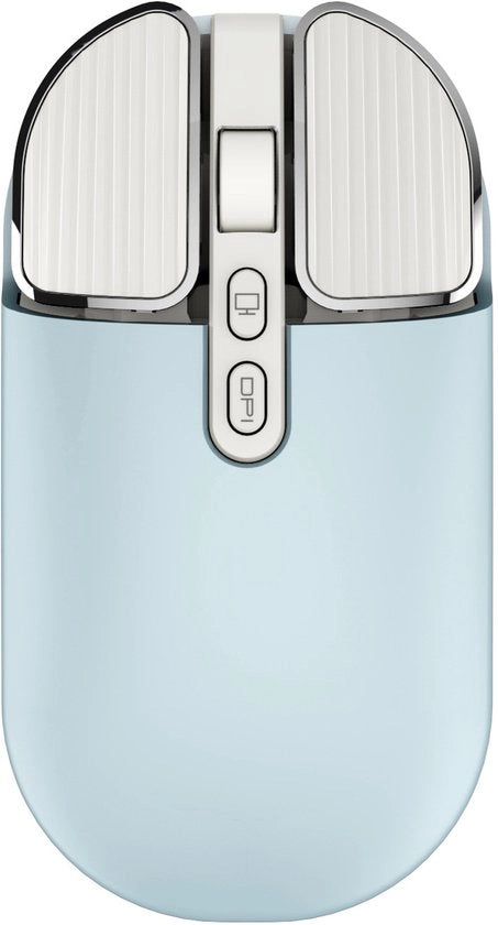 Maus Bluetooth senza fili, mouse per ufficio riscaldabile (blu)