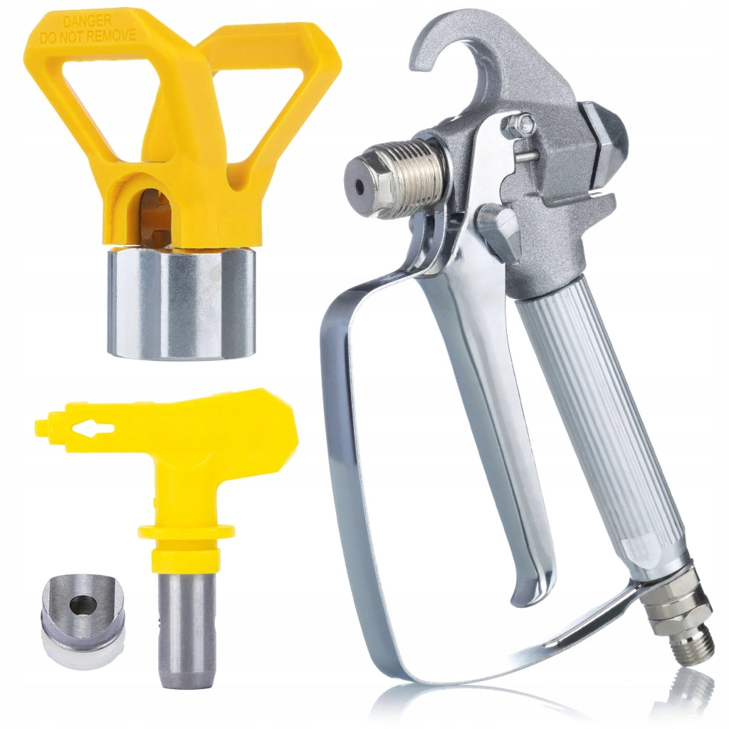 Pompa Airless Rosfix Tornado RT1 BasicSpray – 950W 3300 PSI | Ugello 517, 2L/min | Verniciatura Pareti e Soffitti