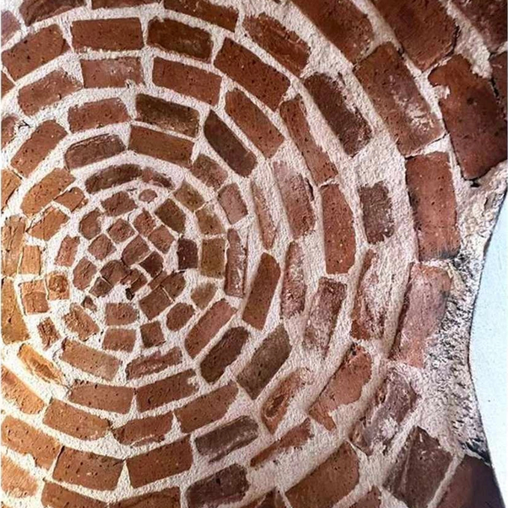 Forno legna artigianale linea vietri rivestimento mosaico resistente *** misura Ø 120 cm, confezione 1